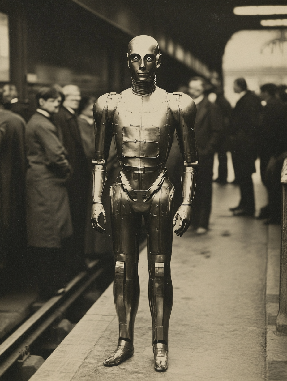 Franta na nástupišti